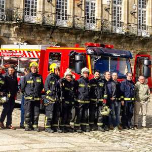 Vehículo de Bomberos de Santiago de Compostela