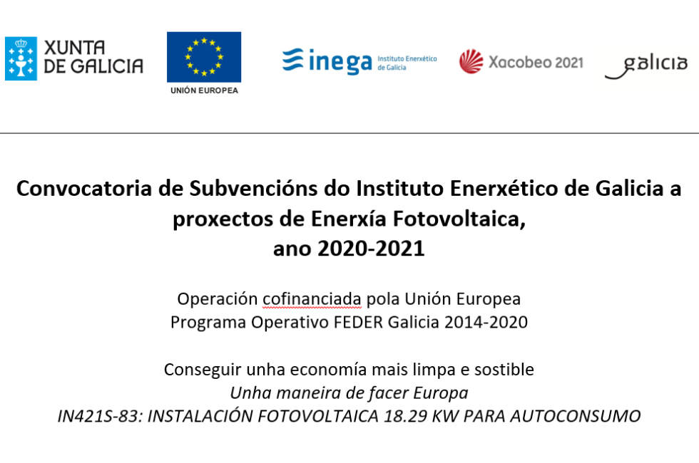 Subvención INEGA energía Fotovoltaica