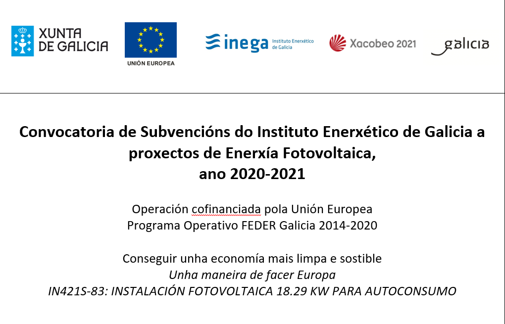 Subvención INEGA energía Fotovoltaica